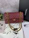 Модель в стилі Chanel Burgundy Gold Texture 25 см