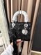 Модель в стилі  Dior Lady Black Silver 20см P6072 фото 8