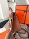 Сумка в стилі Hermes Kelly Brown Gold 25 см 	P15050	 фото 7