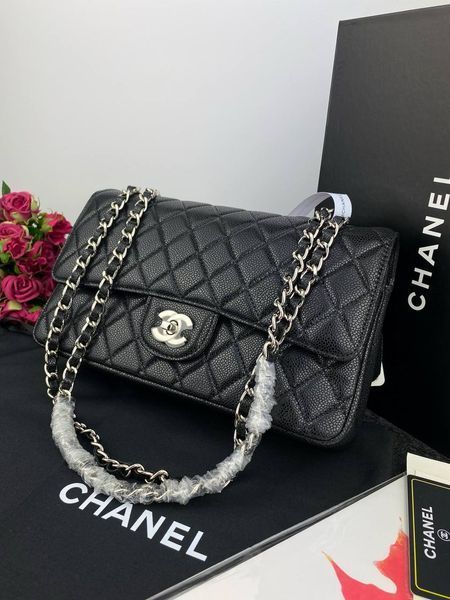 Модель в стилі Chanel Black Texture 25см  P10011 фото