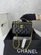 Модель в стилі Chanel Black Gold (з дзеркалом) 17 см P10075 фото 2