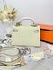 Сумка в стилі Hermes Kelly Milk Gold P15024 фото 2