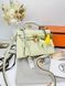 Сумка в стилі Hermes Kelly Milk Gold P15024 фото 8