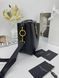 Сумка в стилі  Yves Saint Laurent Le 37 Black Gold P5043 фото 7