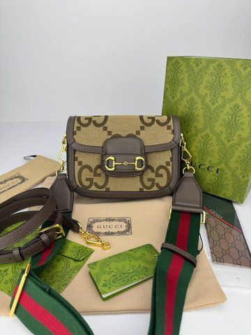Сумка в стилі Gucci Horsebit 1955 Mini Bag P11020  фото