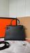 Модель в стилі Hermes Kelly 22 Black Silver 145-2 фото 3