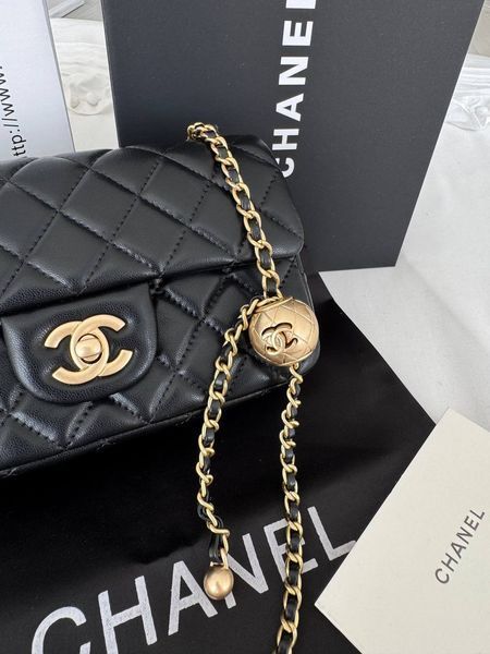 Модель в стилі Chanel Black Gold 20см P10092 фото