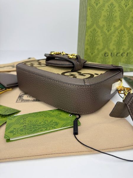 Сумка в стилі Gucci Horsebit 1955 Mini Bag P11020  фото