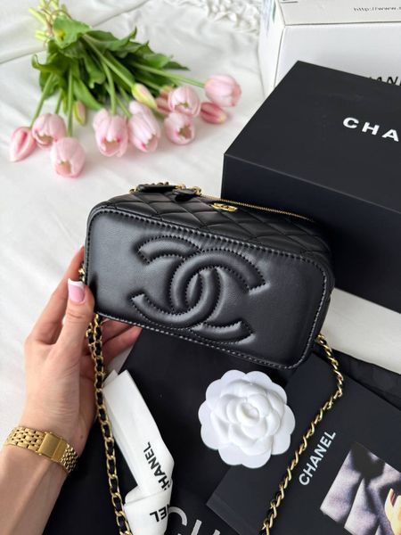Модель в стилі Chanel Black (з дзеркалом) 17 см P10081 фото