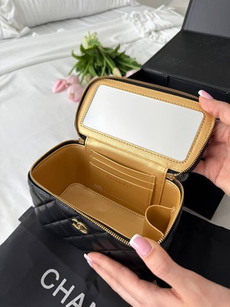 Модель в стилі Chanel Black (з дзеркалом) 17 см P10081 фото
