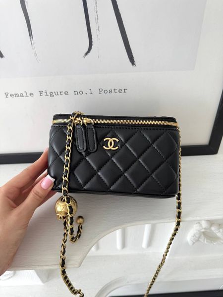 Модель в стилі Chanel Black (з дзеркалом) 17 см P10081 фото