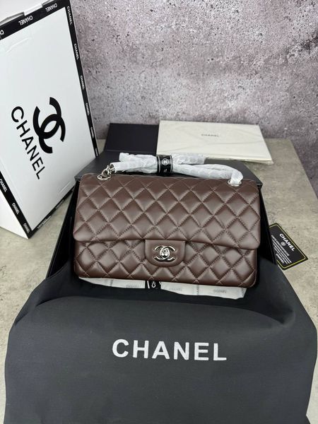 Модель в стилі Chanel Chocolate Silver 25 см P10052 фото