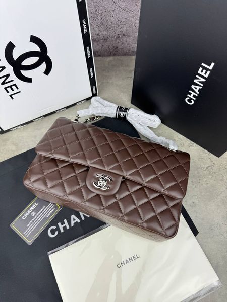 Модель в стилі Chanel Chocolate Silver 25 см P10052 фото