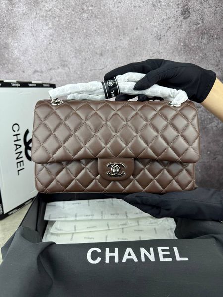 Модель в стилі Chanel Chocolate Silver 25 см P10052 фото