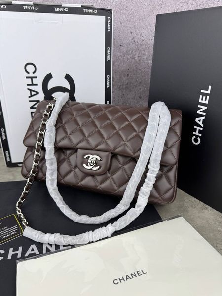 Модель в стилі Chanel Chocolate Silver 25 см P10052 фото