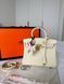 Модель в стилі Hermes Birkin Milk Gold 25