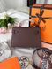 Сумка в стилі Hermes Kelly Chocolate Gold P15034 фото 3