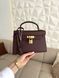 Сумка в стилі Hermes Kelly Chocolate Gold P15034 фото 8