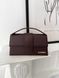 Сумка в стилі Jacquemus Chocolate Gold P12013 фото 3