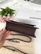 Сумка в стилі Jacquemus Chocolate Gold P12013 фото 9