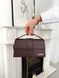Сумка в стилі Jacquemus Chocolate Gold P12013 фото 4