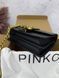Сумка в стилі Pinko Black Gold Logo P14010 фото 4